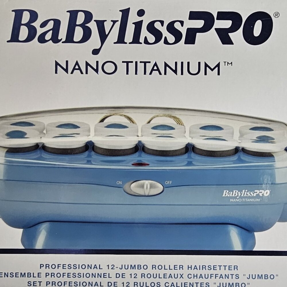 BabylissPRO Nano Titanium Professional Hot Rollers For All Hair Lengths